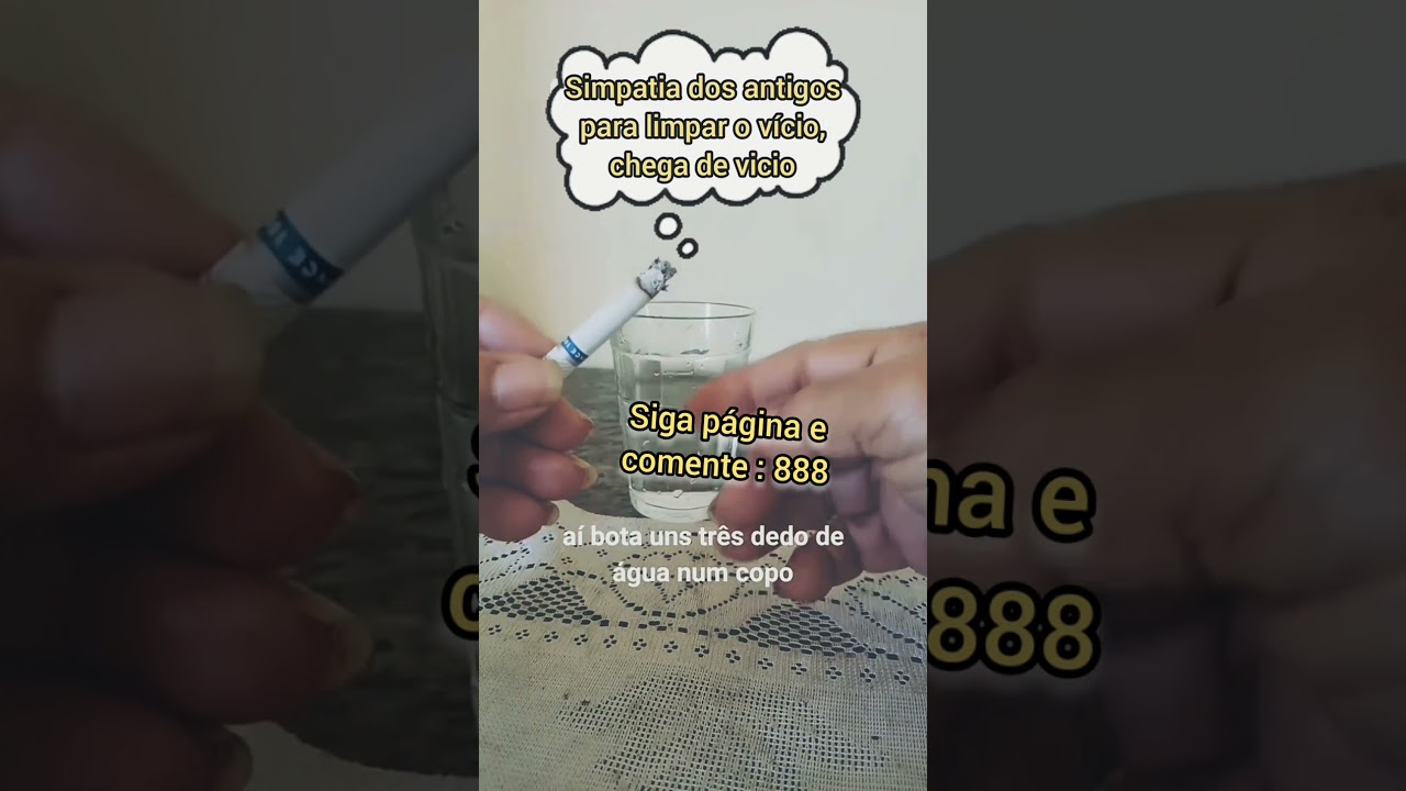 Read more about the article simpatia para vencer o vício urgente #simpatia #simpatias #888 #magia