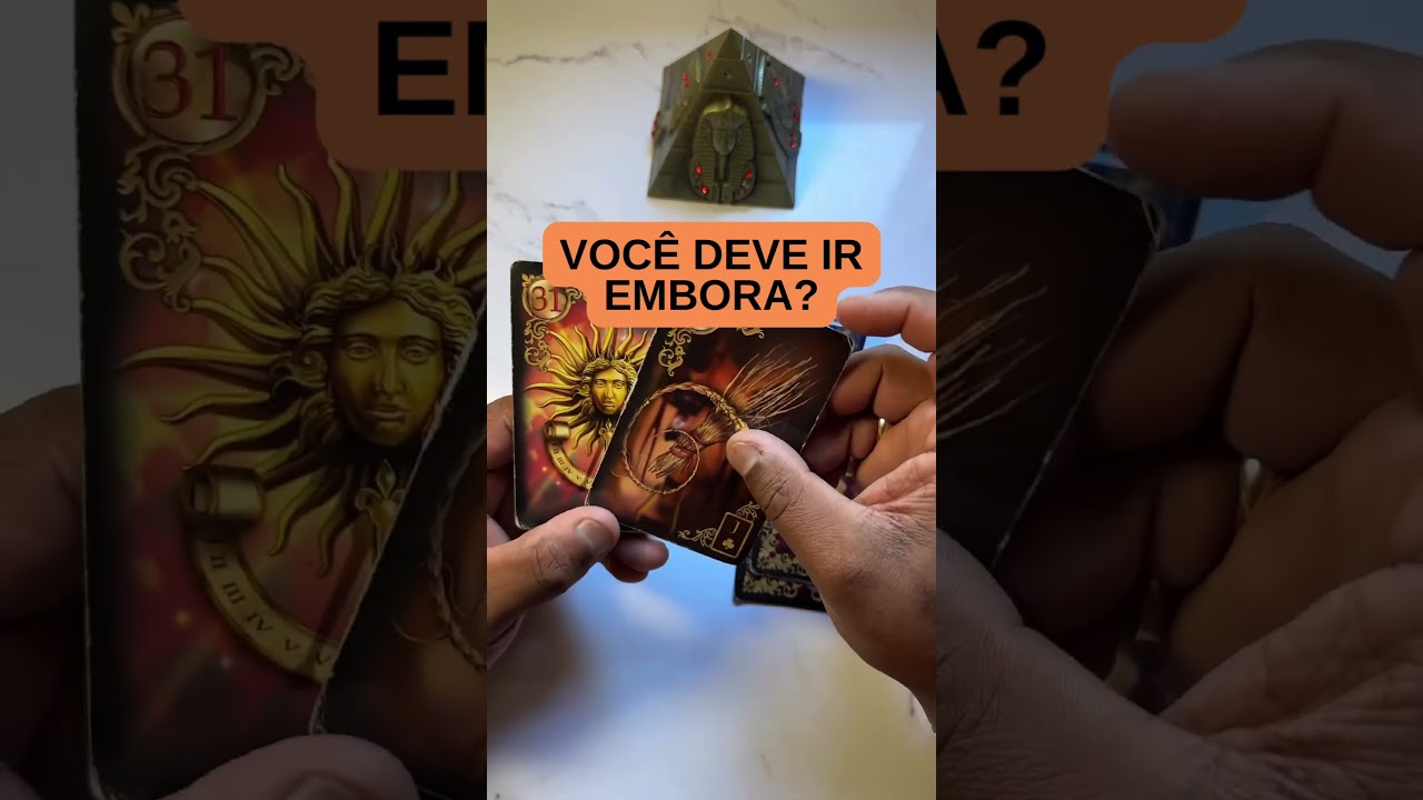 Read more about the article Você deve ir embora? #tarot #tarotgratis  #tarotdehoje #taro #tarô