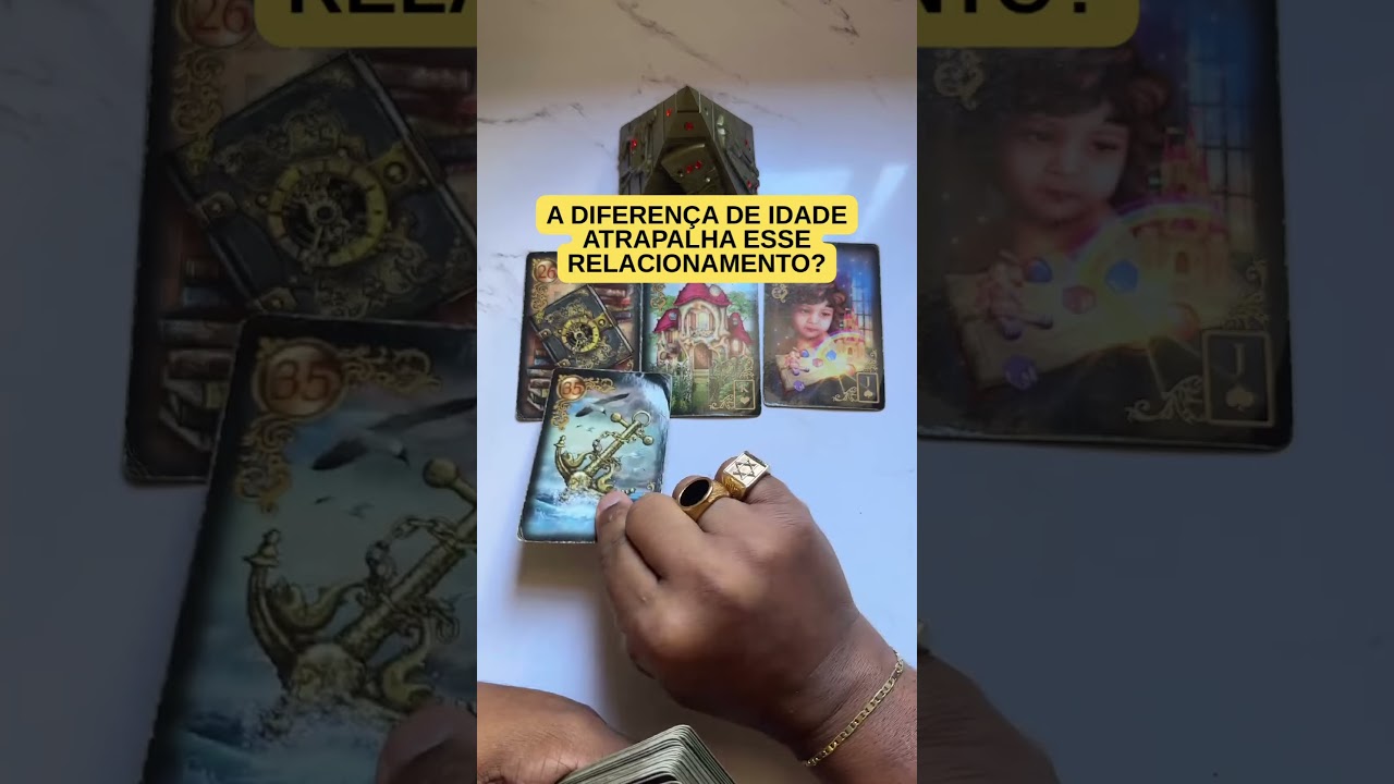 Read more about the article A diferença de idade atrapalha esse relacionamento? #tarot #tarotgratis #tarotdehoje #taro #tarôs