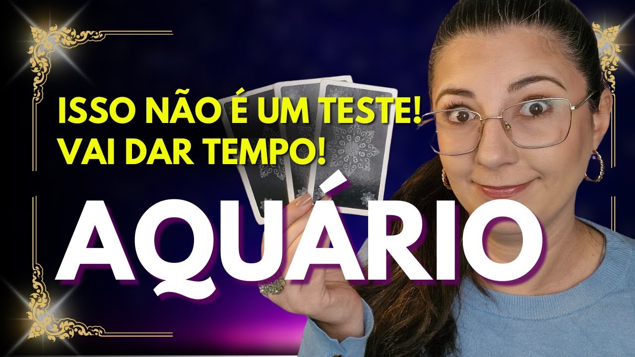 Read more about the article AQUÁRIO ♒ ESSA AMEAÇA É VAZIA NÃO SE DESESPERE #tarot #pickacard