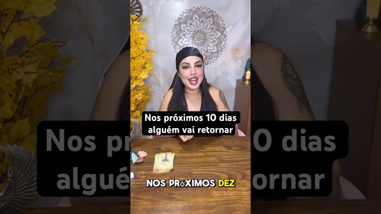 Read more about the article Cigana revela: ESSA PESSOA TE PROCURANDO EM 10 DIAS #tarot #baralhocigano #relacionamento