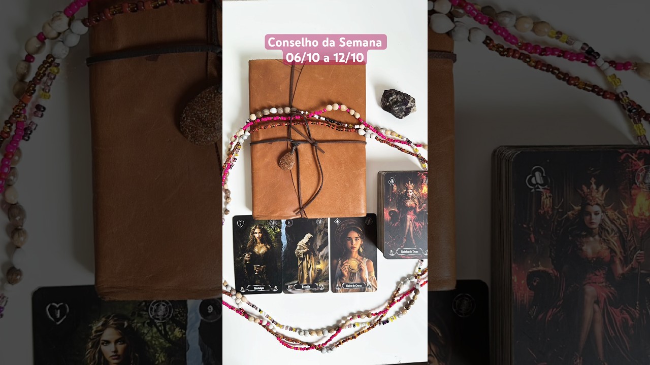 Read more about the article Conselho da semana 🔮📿 Dia 06/10 a 12/10! #soleluatarotcigano #conselhodasemana