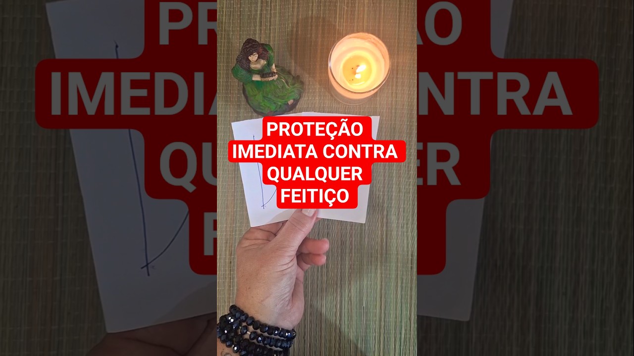 Read more about the article DEPOIS DESSA SIMPATIA, NENHUM FEITIÇO TE ALCANÇA! #simpatias #quebrarfeitiços