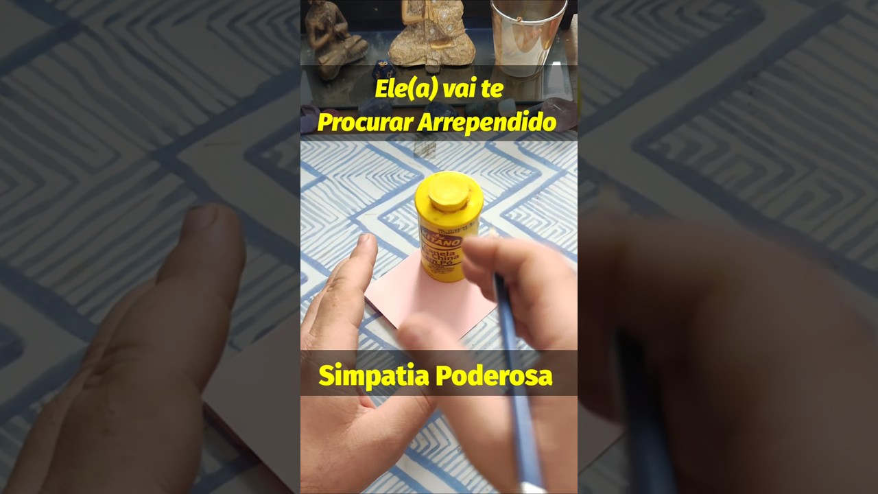 Read more about the article Ele(a) vai te procurar Arrependido – SIMPATIA Poderosa