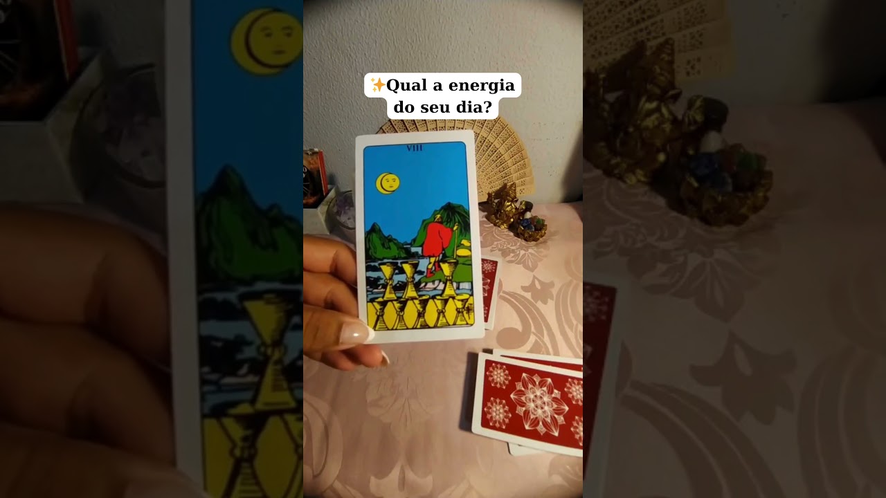 Read more about the article ENERGIA DO SEU DIA ✨ #tarot #tarotreading #shorts #cartomante #cartomancia #tarologa