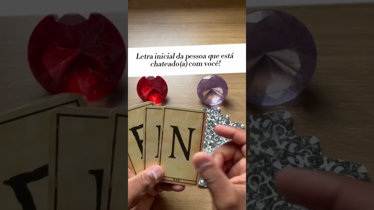 Read more about the article Letra do nome da pessoa que está chateado com você! #tarot #tarotgratis #tarotdehoje #taro #tarôs