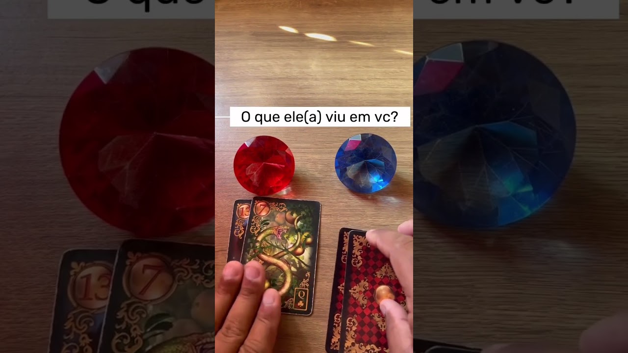 Read more about the article O que ele viu em você? | Tarot Responde #tarotdoamor #tarotdehoje #otarotresponde
