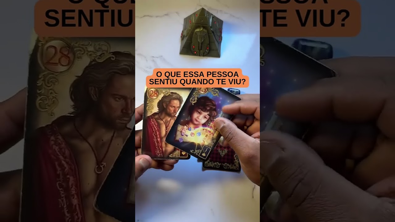 Read more about the article O que essa pessoa sentiu quando te viu? #tarot #tarotonline #tarotdehoje #tarotdoamor