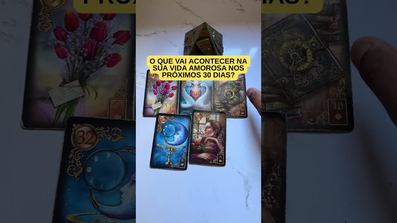 Read more about the article O que vai acontecer na sua vida amorosa nos próximos 30 dias! #tarot #tarotgratis #tarotdehoje #taro