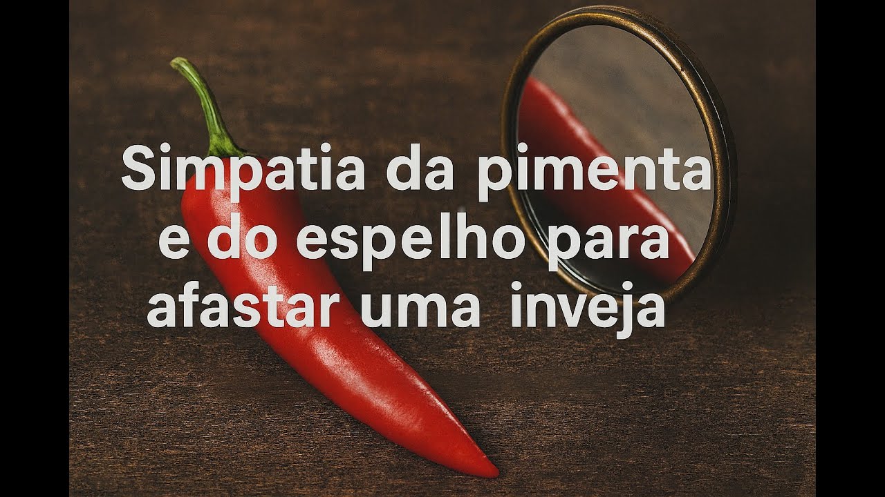 Read more about the article Simpatia da pimenta e do espelho para afastar uma inveja – Simpatias Psicoativas