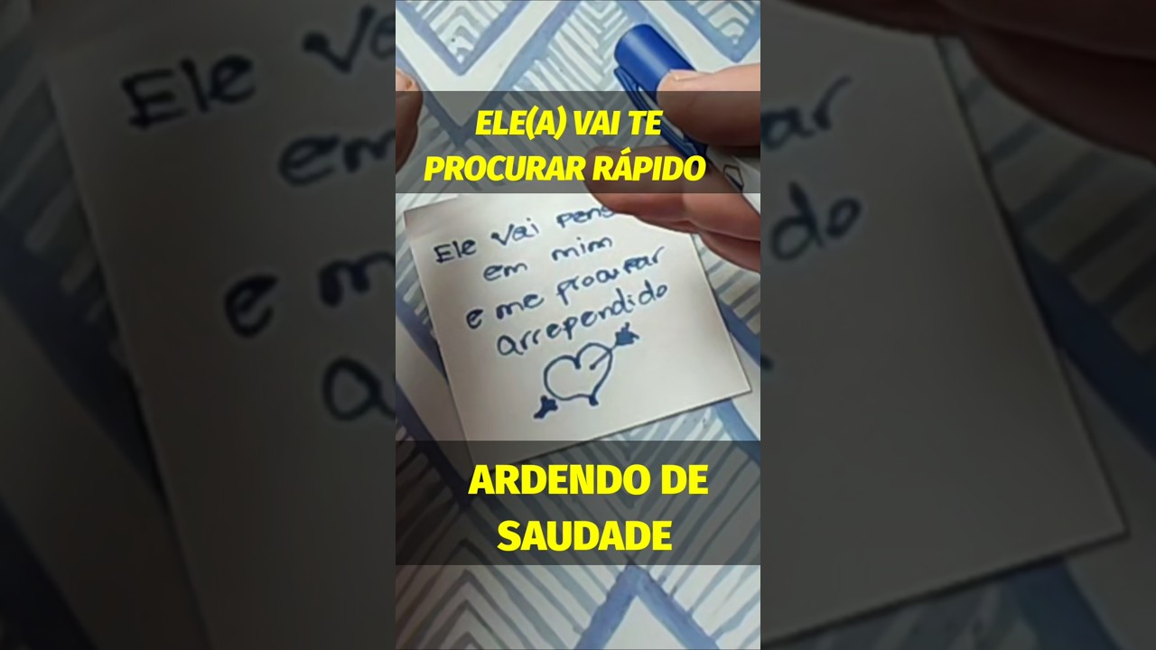 Read more about the article SIMPATIA para Ele(a) te Procurar Ardendo de saudade