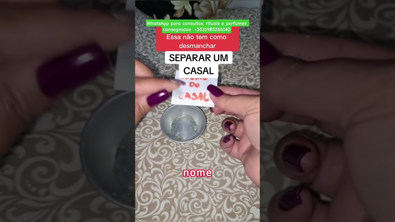 Read more about the article Simpatia para separar casal #simpatias #separation #halloween #fyp