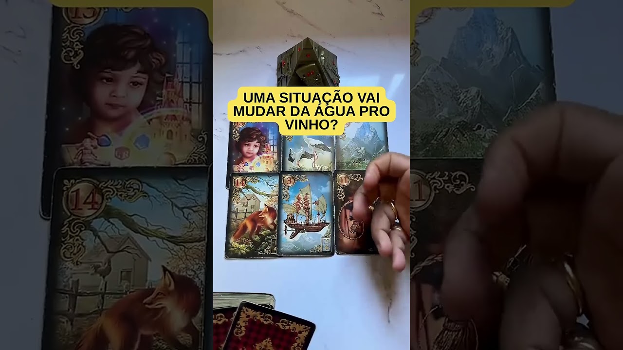 Read more about the article Uma situação vai mudar da água para o vinho! #tarot #tarotonline #tarotdehoje #tarotdoamor
