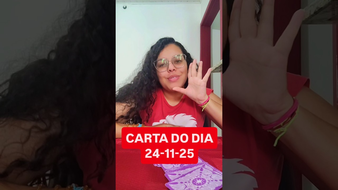 Read more about the article 🔮 CARTA DO DIA – 24/11/25🎴#tarot #shorts #espiritualidade