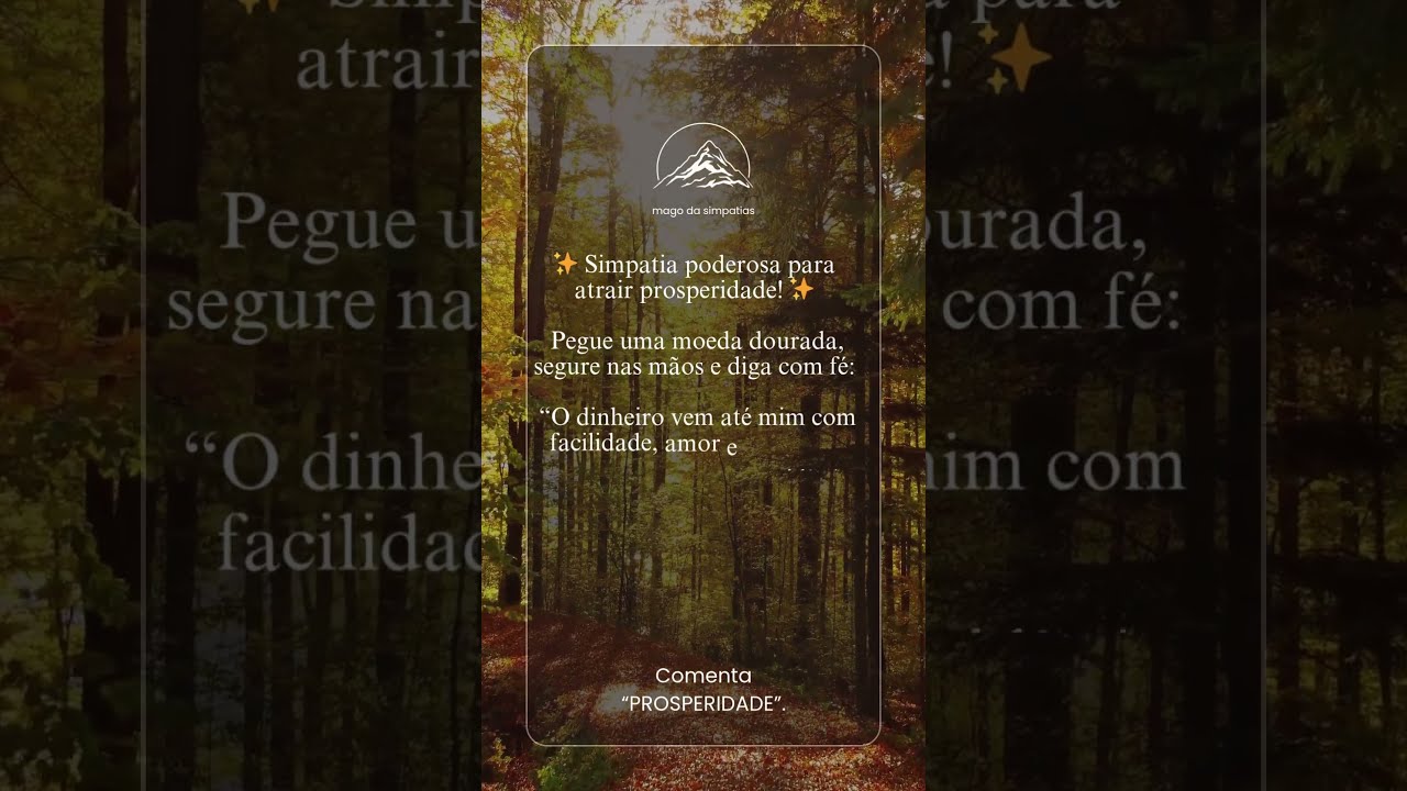 Read more about the article ✨ Faça essa Simpatia e veja o Dinheiro Chegar HOJE! 💸#SimpatiaPoderosa #prosperidade