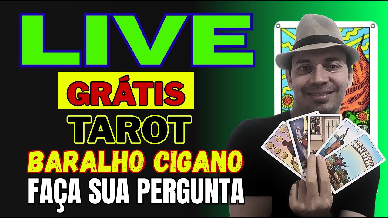 Read more about the article 🃏💖 LIVE GRÁTIS TAROT e BARALHO CIGANO dia 04/10/2025 às 22:00 horas🐓✨