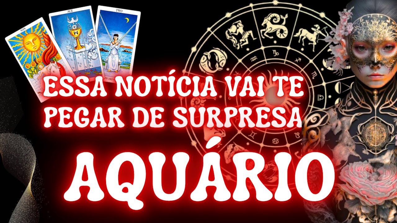 Read more about the article AQUÁRIO ♒ EM 7 DIAS UM SINAL VEM ATÉ VOCÊ! A FELICIDADE A SUA PORTA