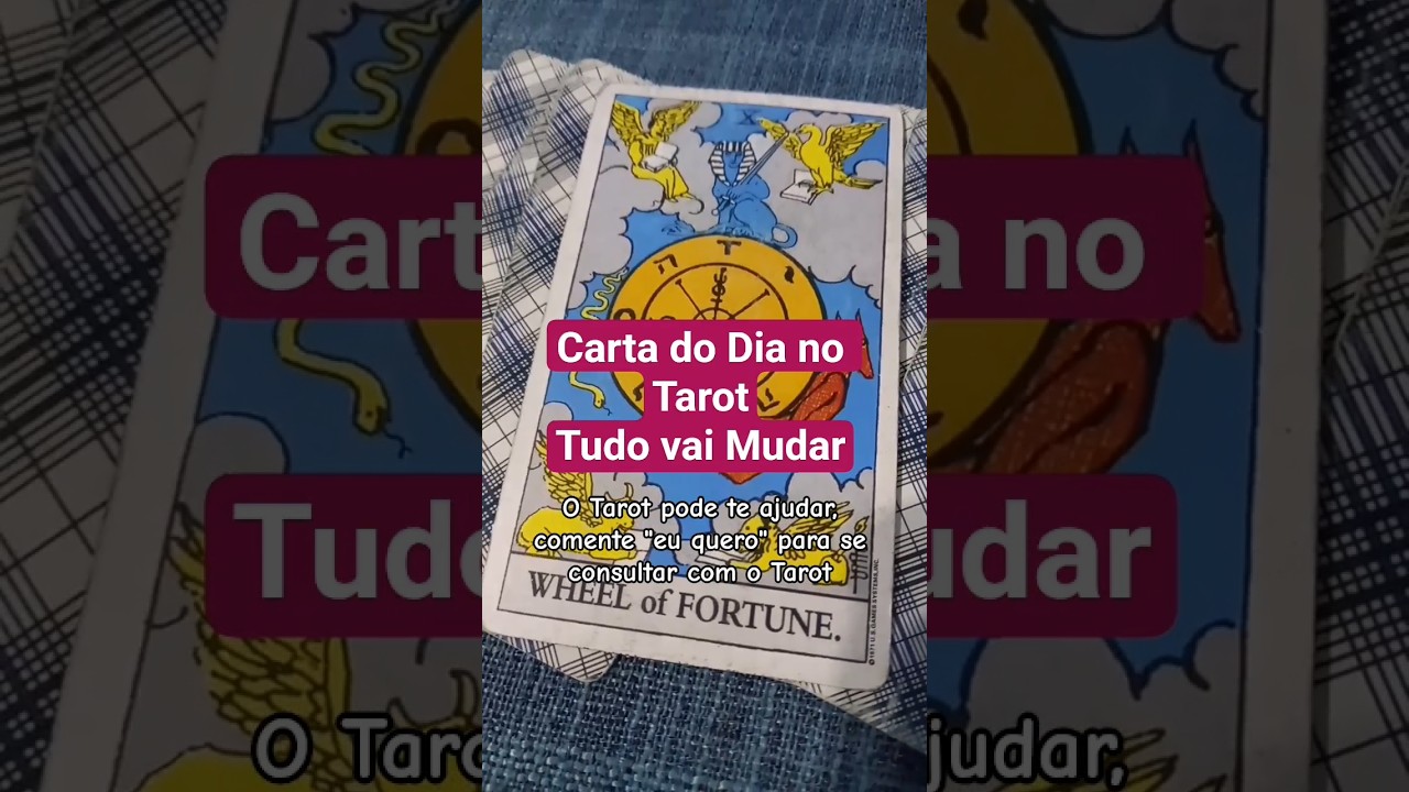 Read more about the article Carta Mensagem do tarot do dia #tarot#tarologo#cartas #tarotcoletivo#baralhocigano #consultatarologa