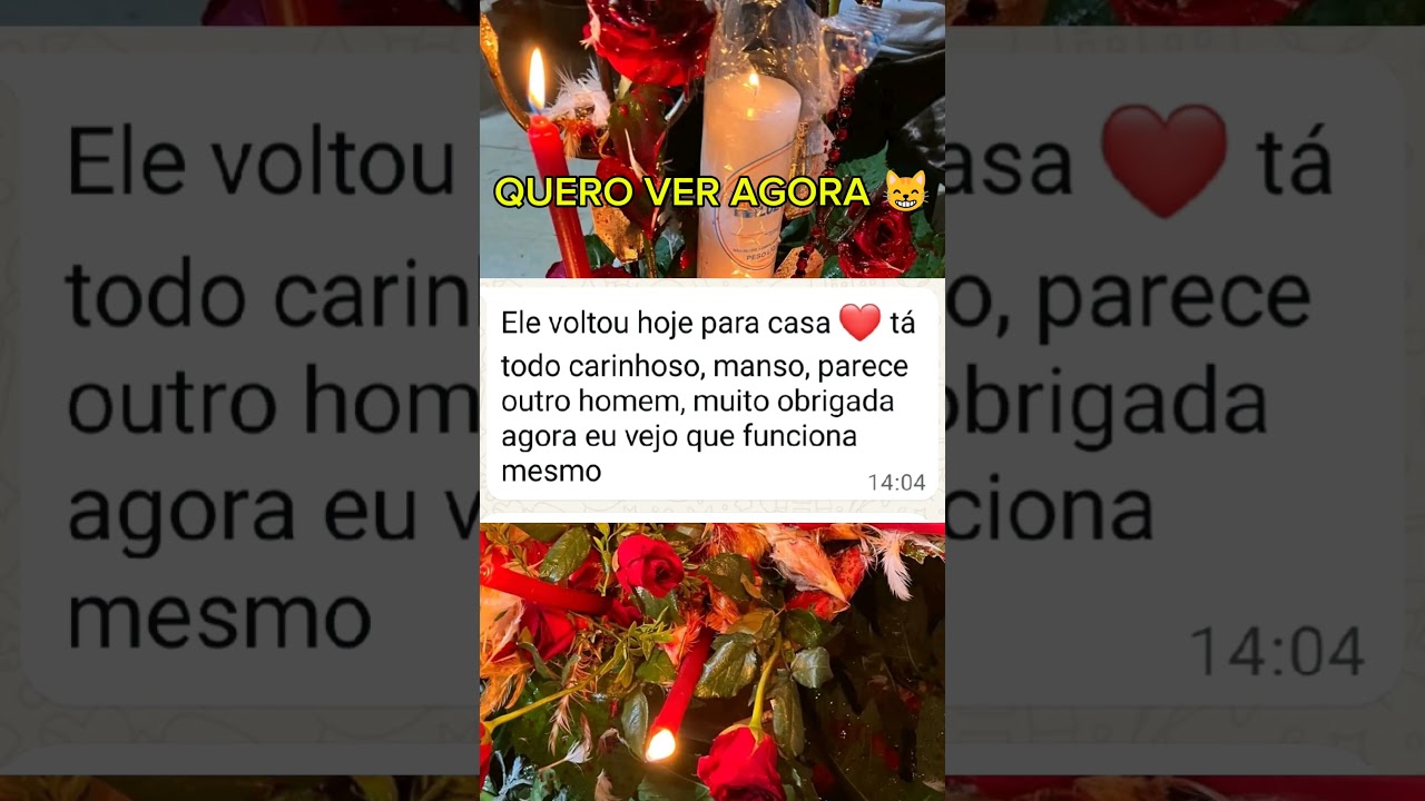 Read more about the article depois dessa simpatia o amor volta #oraçãopoderosa #amor #simpatias
