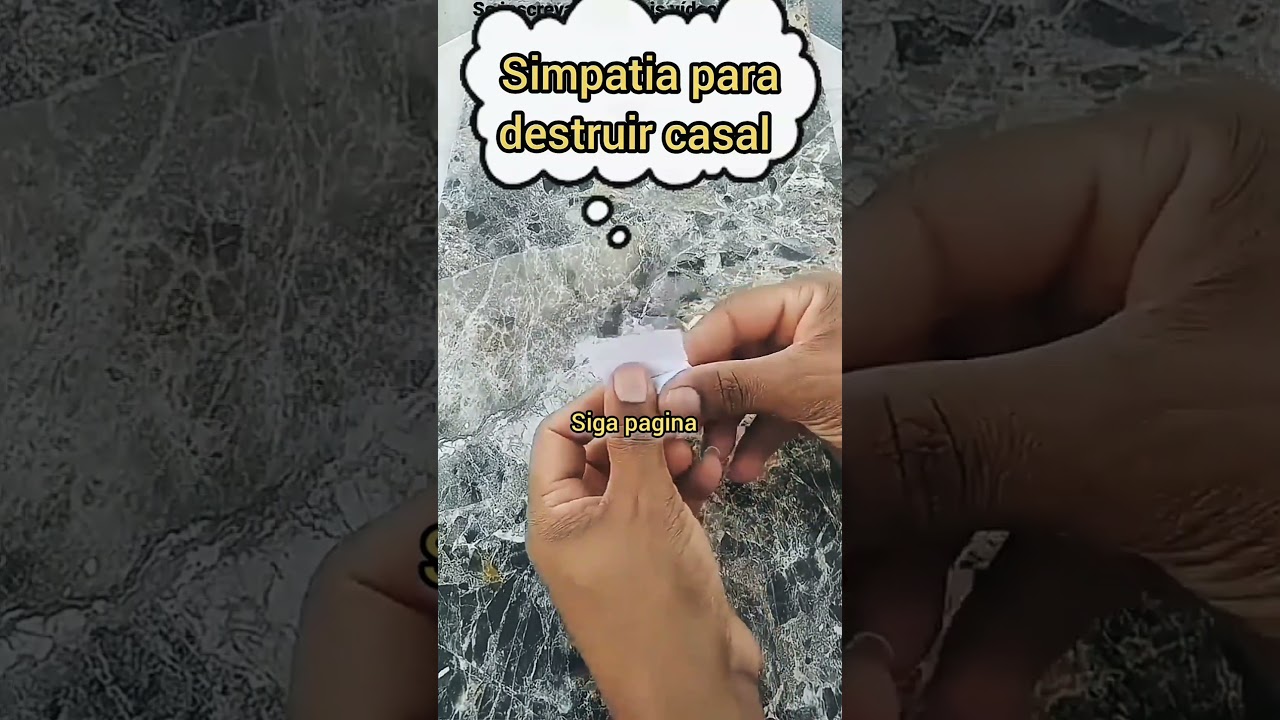 Read more about the article destrói qualquer casal com essa #feitiço #feitiços #simpatias #simpatia #magia #888