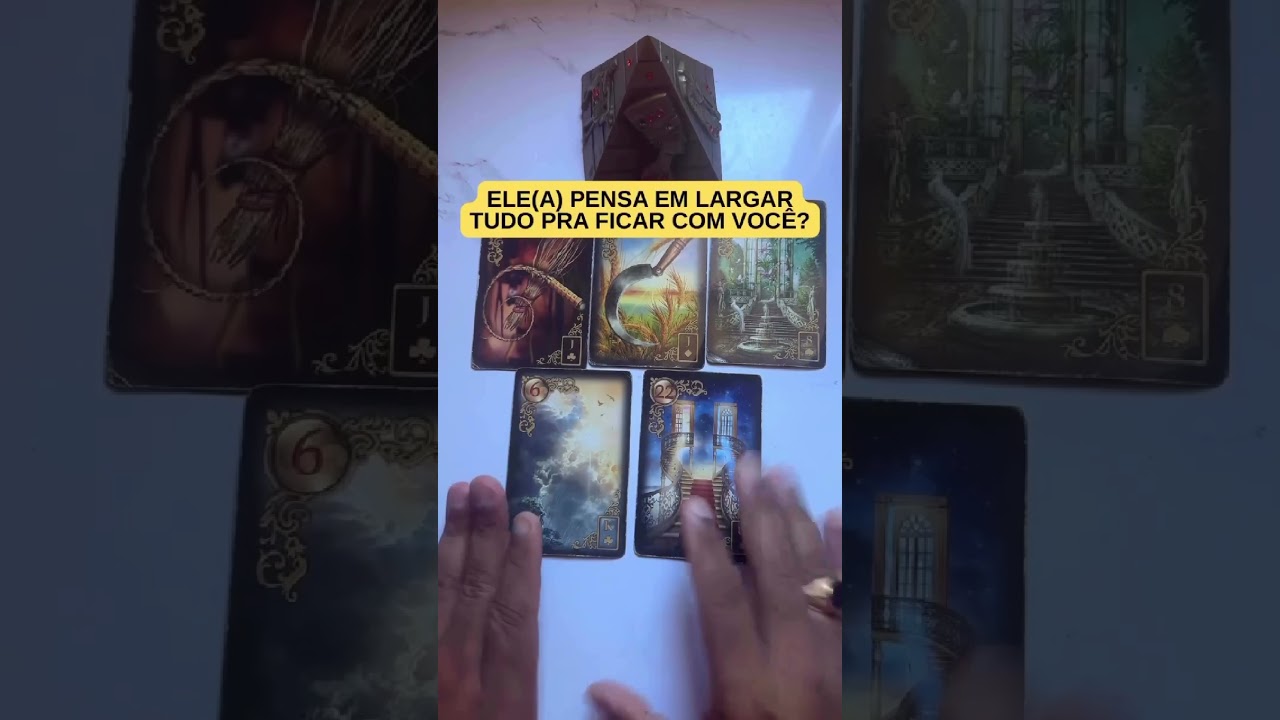 Read more about the article Ele(a) pensa em largar tudo por você? #tarot #tarotgratis #tarotdehoje #taro #tarô