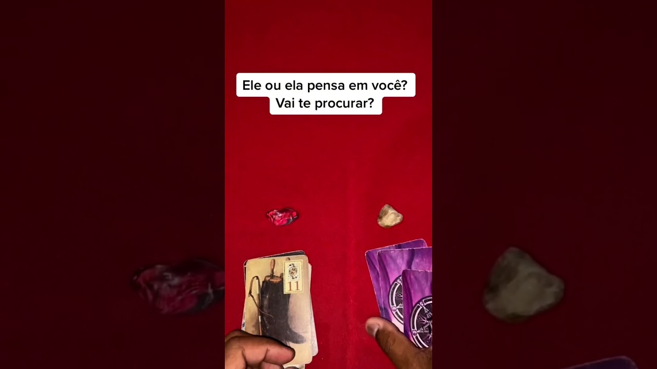 Read more about the article Ele(a) pensa em mim vai me procurar? #tarot #tarotonline #tarotdehoje #tarotdoamor