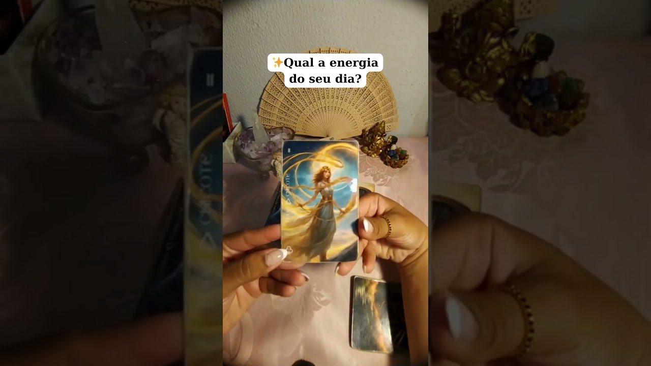 Read more about the article ENERGIA DO SEU DIA HOJE   ✨#tarot #tarotreading #shorts #cartomante #cartomancia #tarologa
