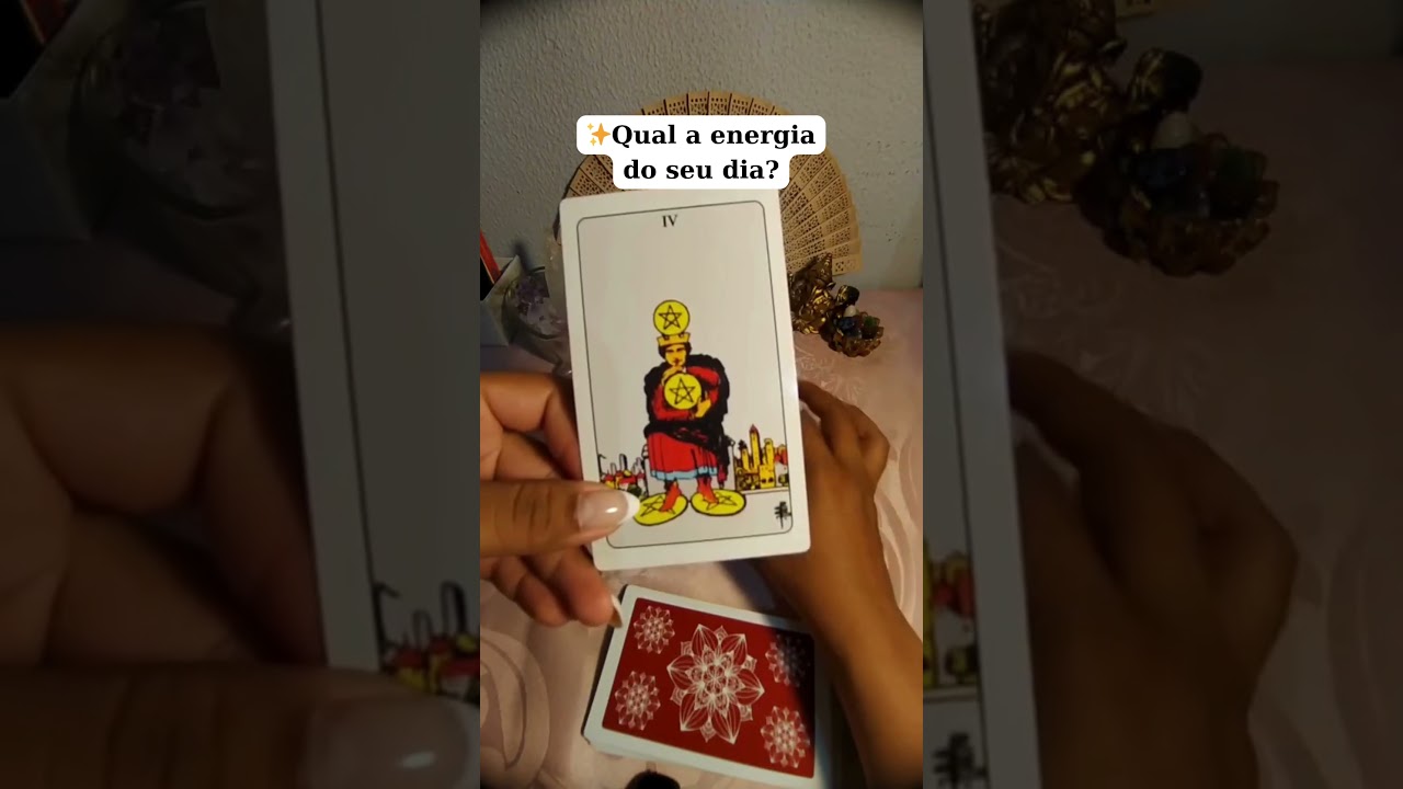 Read more about the article ENERGIA DO SEU DIA HOJE   ✨#tarot #tarotreading #shorts #cartomante #cartomancia #tarologa