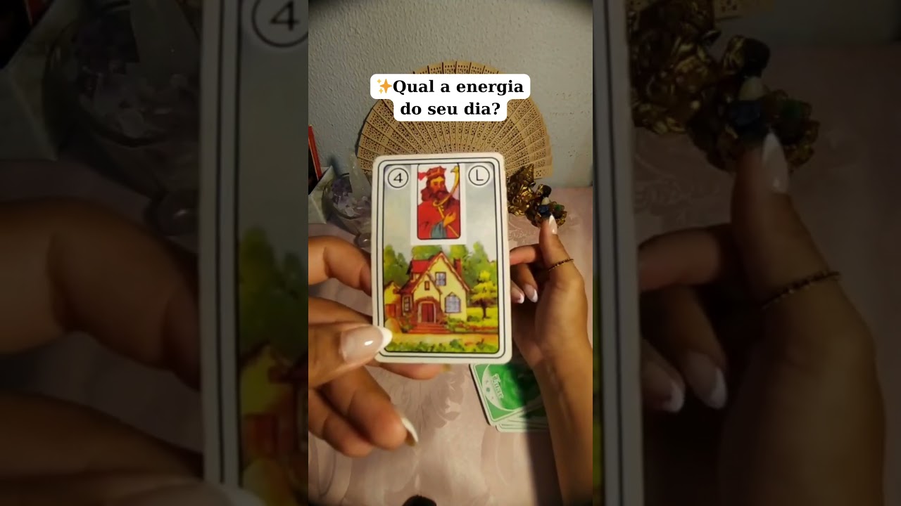Read more about the article ENERGIA DO SEU DIA HOJE   ✨#tarot #tarotreading #shorts #cartomante #cartomancia #tarologa