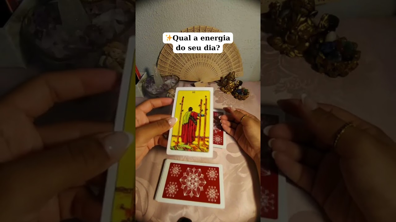 Read more about the article ENERGIA DO SEU DIA HOJE   ✨#tarot #tarotreading #shorts #cartomante #cartomancia #tarologa