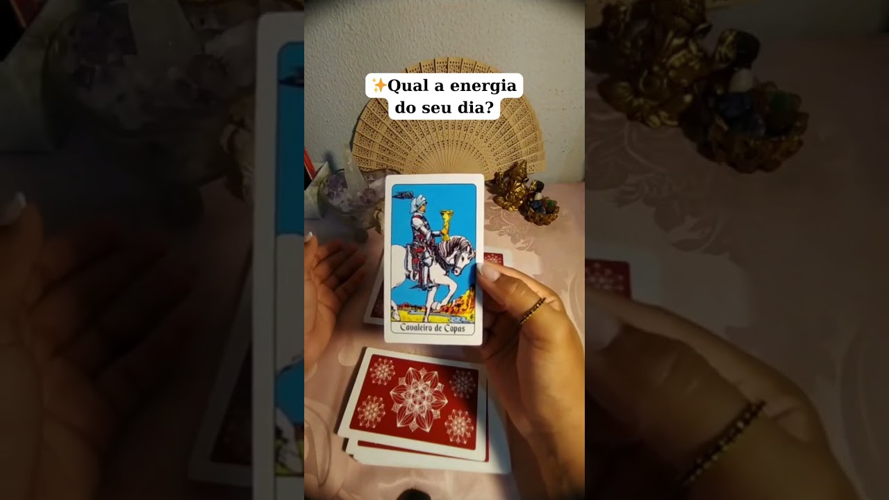 Read more about the article ENERGIA DO SEU DIA HOJE   ✨#tarot #tarotreading #shorts #cartomante #cartomancia #tarologa