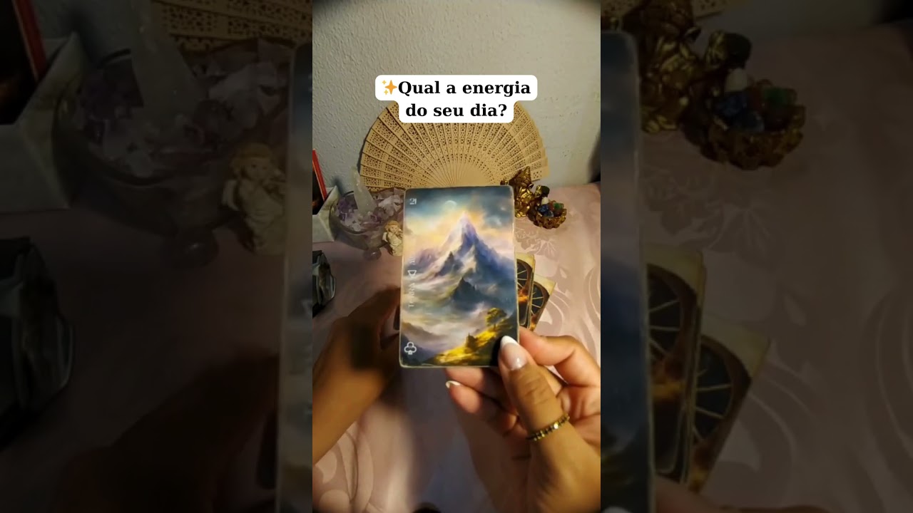 Read more about the article ENERGIA DO SEU DIA HOJE   ✨#tarot #tarotreading #shorts #cartomante #cartomancia #tarologa