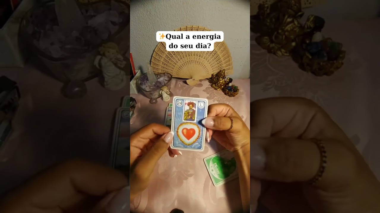 Read more about the article ENERGIA DO SEU DIA HOJE   ✨#tarot #tarotreading #shorts #cartomante #cartomancia #tarologa