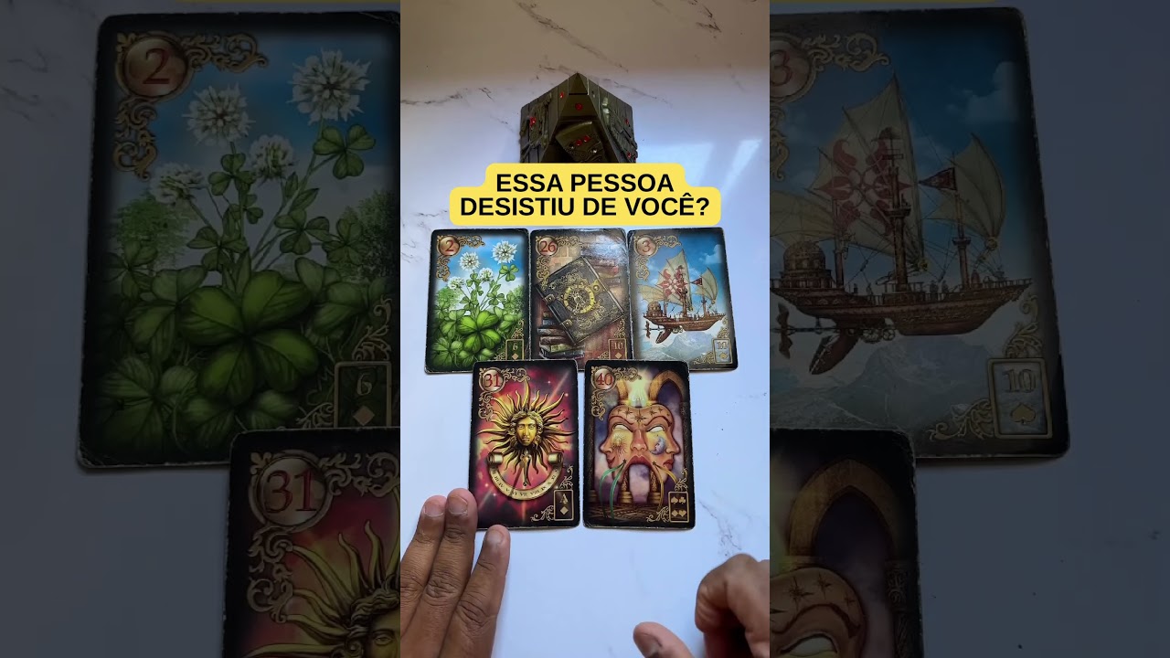 Read more about the article Essa pessoa desistiu de você? #tarot #shorts  #tarotdehoje #taro #tarô