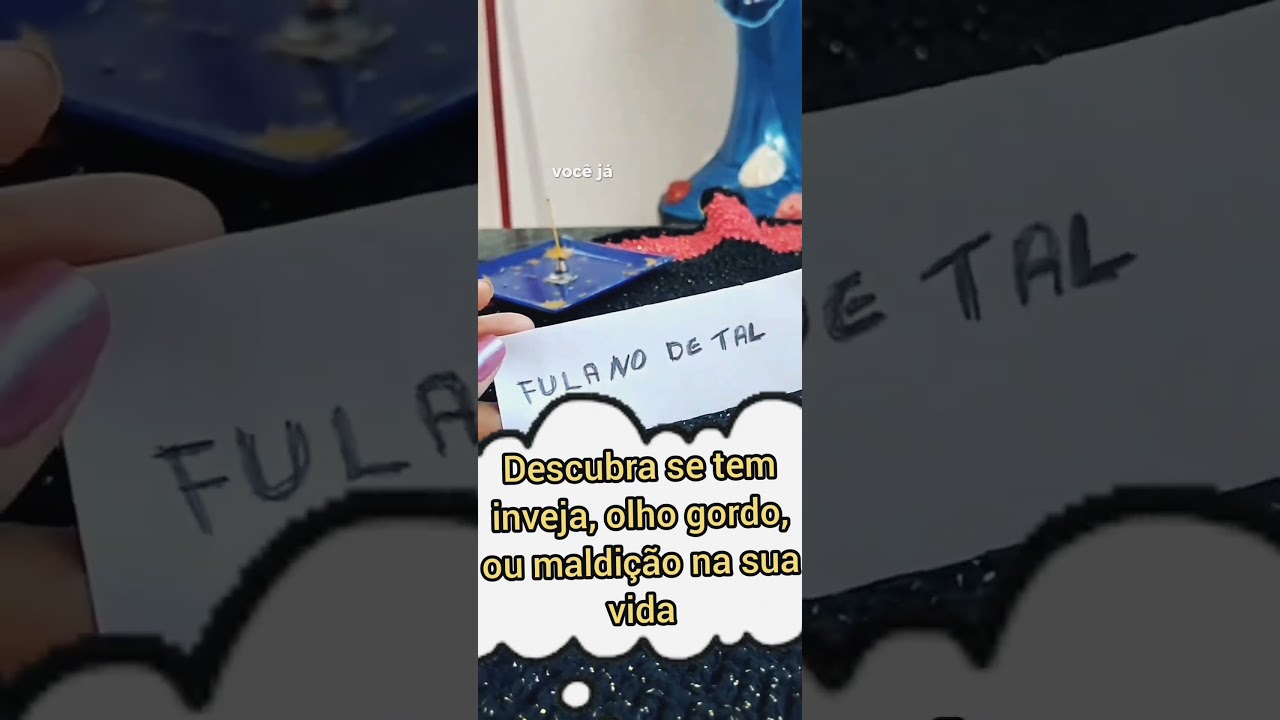 Read more about the article faça isso para identificar olho gordo na sua vida #feitiço #simpatias #simpatia #universo #magia
