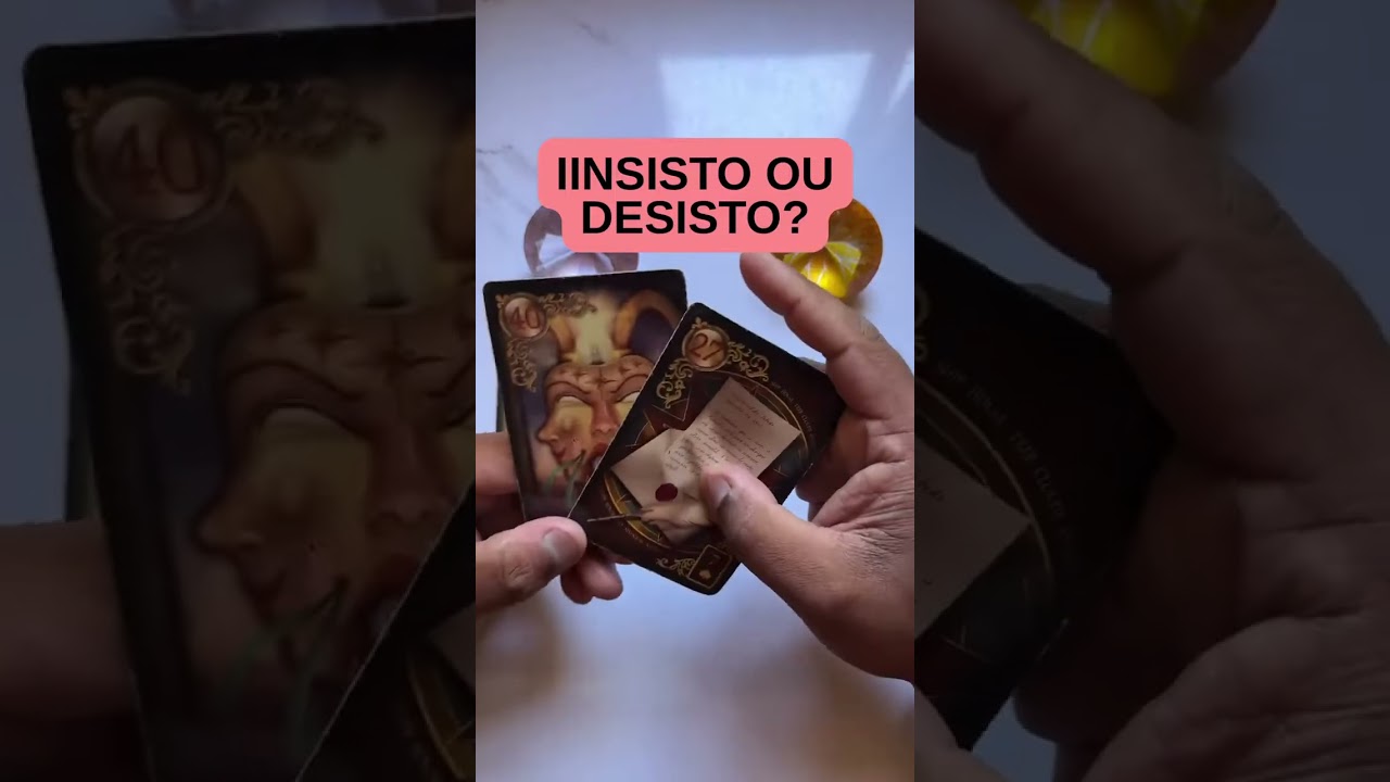 Read more about the article Insisto ou desisto dessa pessoa? #tarot #shorts  #tarotdehoje #taro #tarô