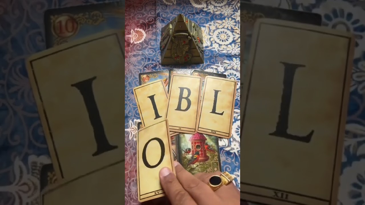 Read more about the article Letra do nome da pessoa que tem ciúme de você! #tarot #shorts  #tarotdehoje #taro #tarô