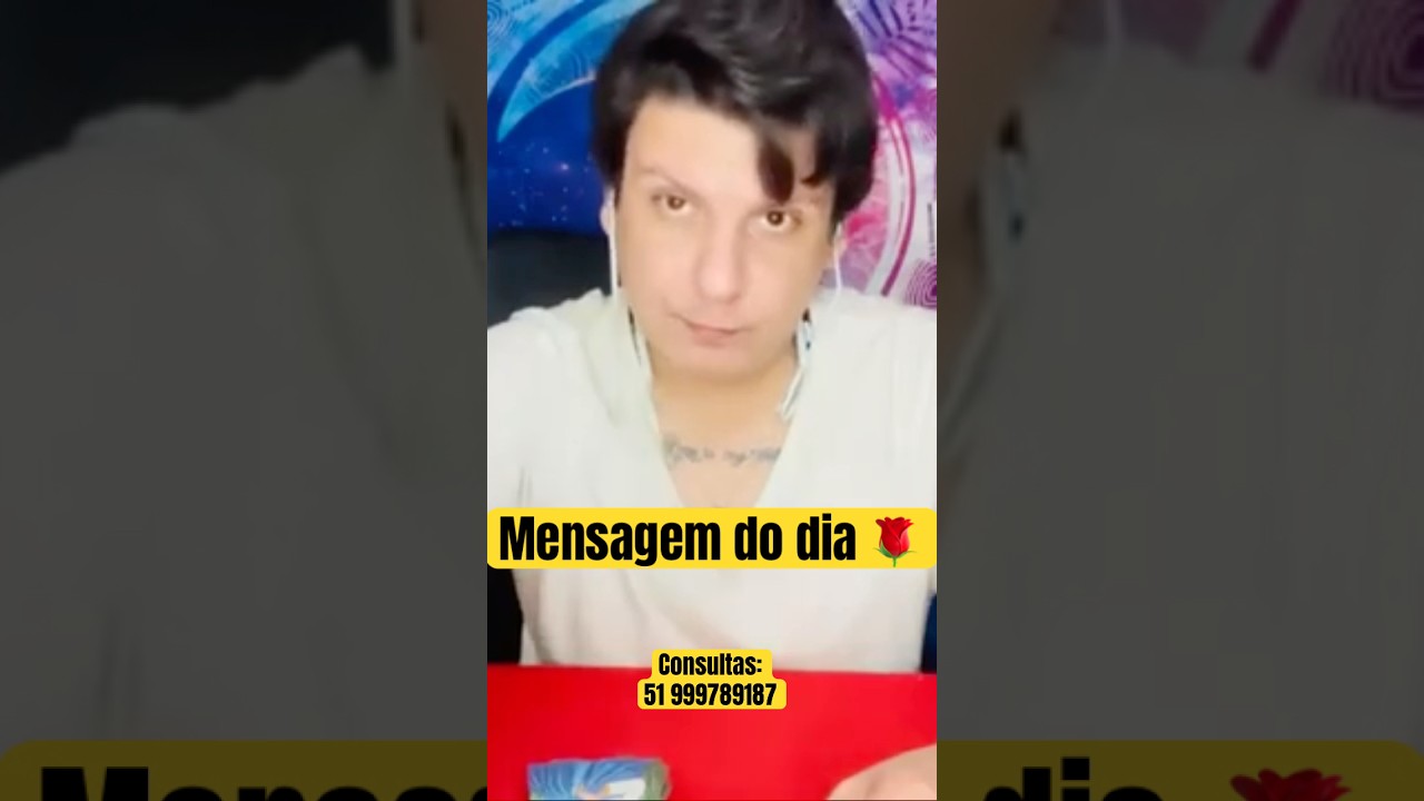 Read more about the article MENSAGEM DO DIA 🌹 #tarot #shorts