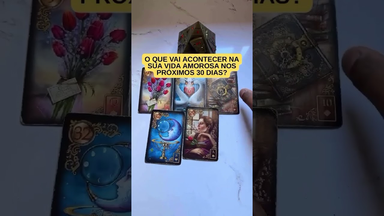 Read more about the article O que vai acontecer na sua vida amorosa em 30 dias? tarot #tarô #cartasdetarô #leituradetarô