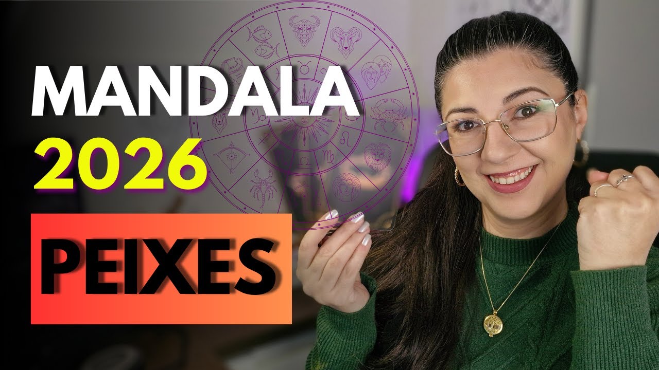 Read more about the article PEIXES 2026 ♓ VAI SER O ANO DA SUA VIDA! MANDALA 2026 🌸 #pickacard #SIGNOS #tarô
