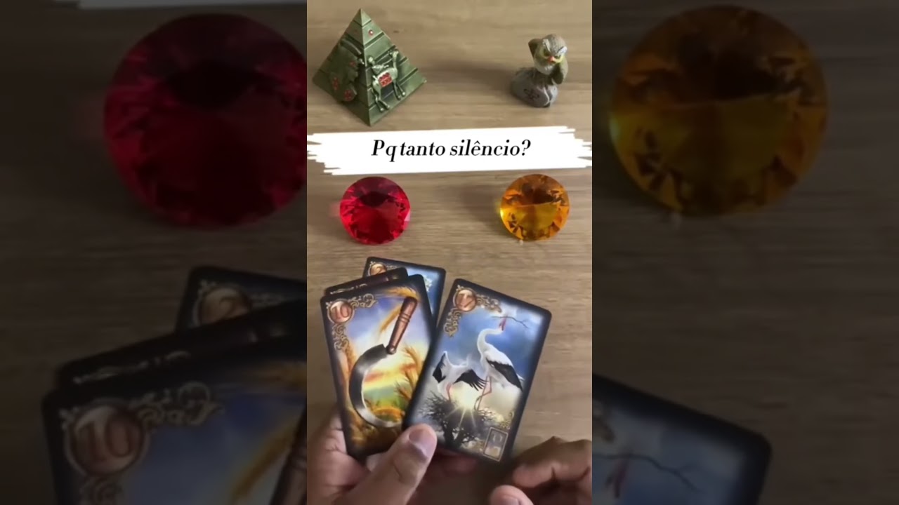 Read more about the article Porque tanto silêncio? #tarô #tarot #taro #tarotgratis #tarotonline