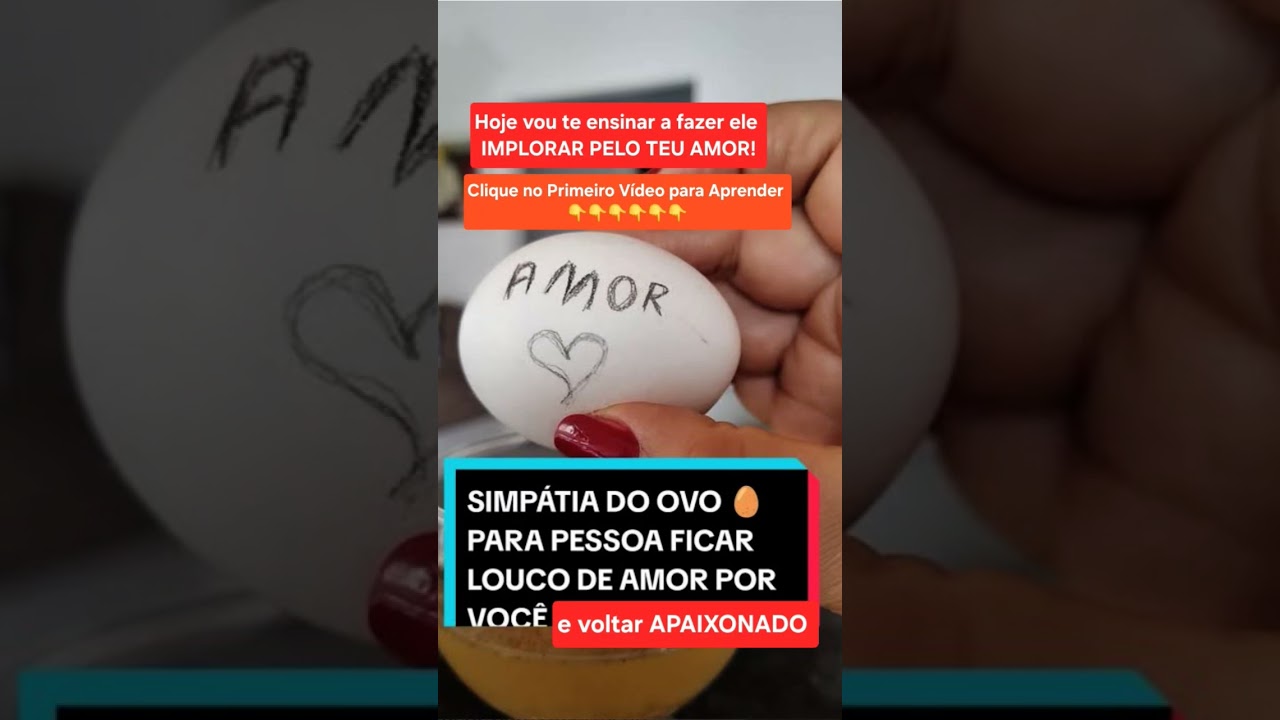 Read more about the article SIMPATIA DO OVO