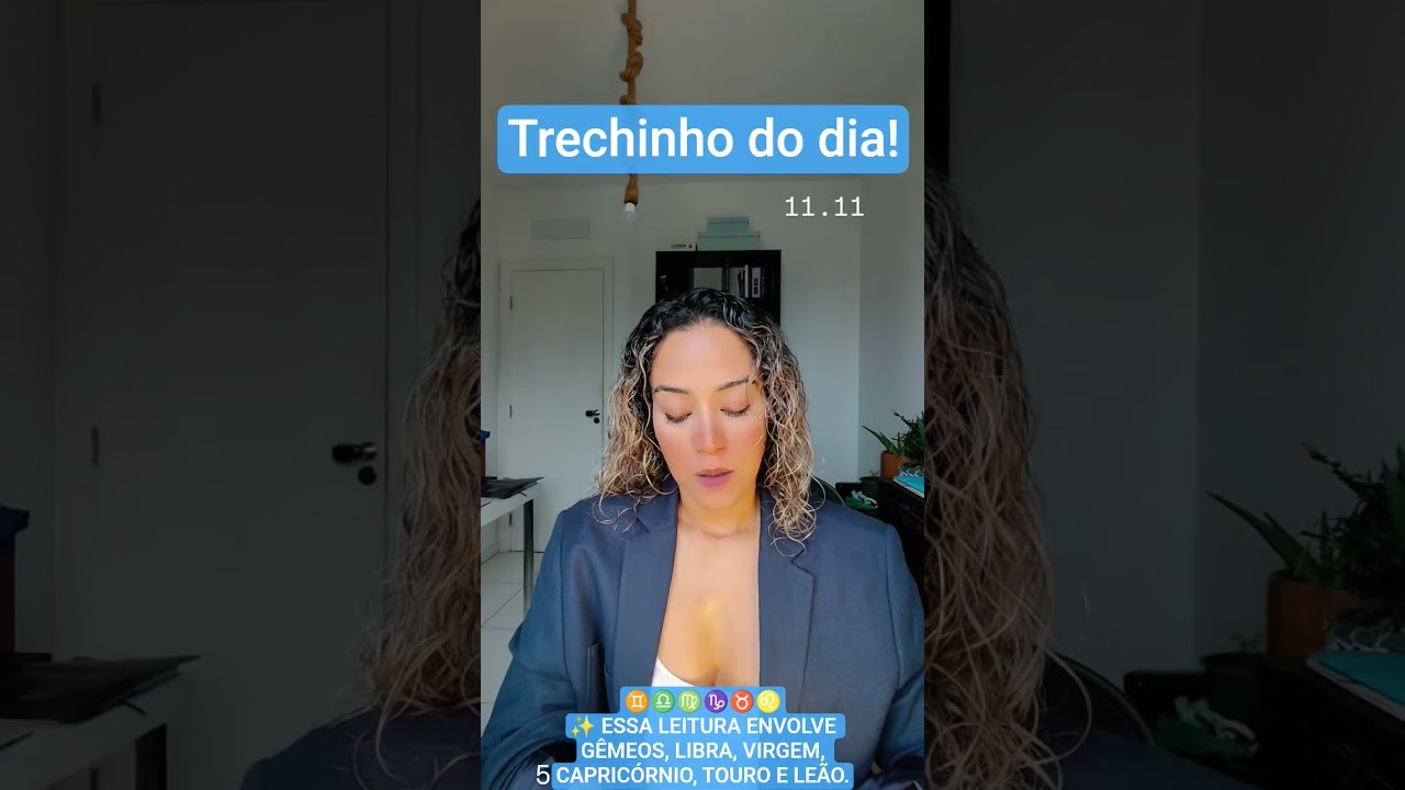 Read more about the article TRECHINHO TAROT DO DIA:  ENVOLVE GÊMEOS, LIBRA, VIRGEM, CAPRICÓRNIO, TOURO E LEÃO. #tarot #leituras