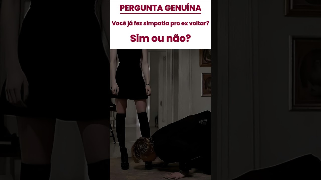 Read more about the article Você já fez simpatia pro seu ex voltar? 😳💘 #simpatia #exnamorado #relacionamento