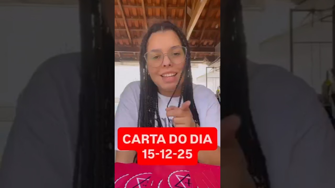 Read more about the article 🔮 CARTA DO DIA – 15/12/25🎴#tarot #shorts #espiritualidade