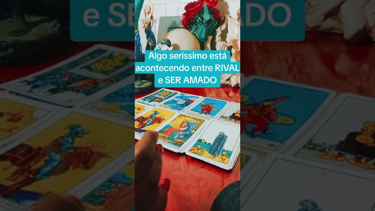 Read more about the article Algo seríssimo está acontecendo entre RIVAL e SER AMADO #Tarotonline #cartomante #consultatarologa