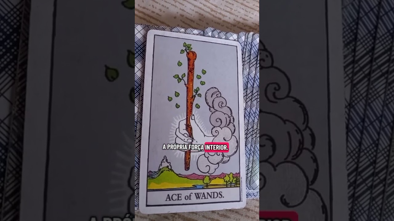 Read more about the article Ás de Paus – Carta do dia no Tarot – mensagem da Espiritualidade para você