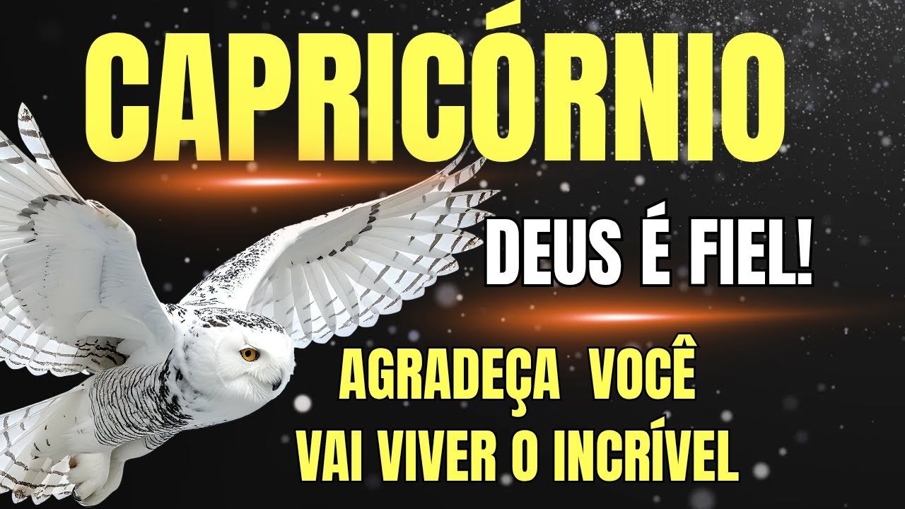 Read more about the article CAPRICÓRNIO 🥹DEUS É FIEL O TEMPO TODO!⭐️VOCÊ VAI VIVER UMA VIDA INCRÍVEL, AGRADEÇA DE AGORA!🙏🙌