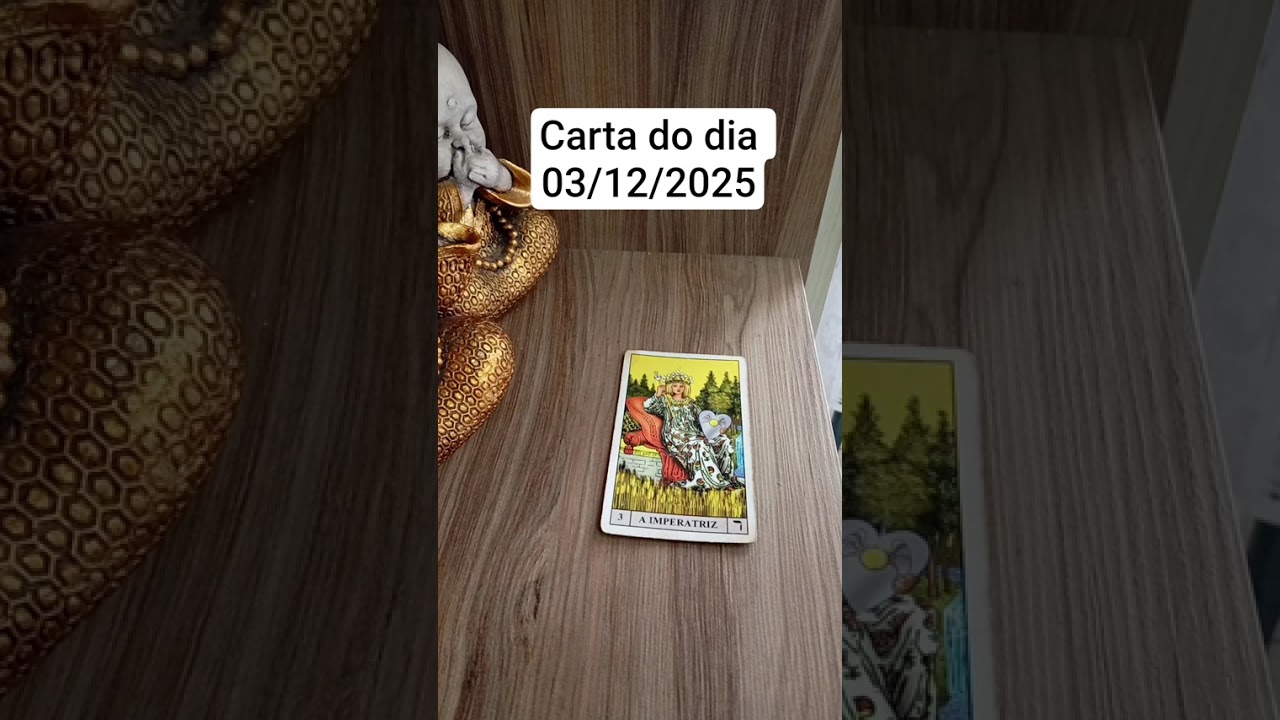 Read more about the article Carta do dia 03/12/2025 #tarot #baralhocigano #cartas #tarologo #baralhociganogratis #baralho