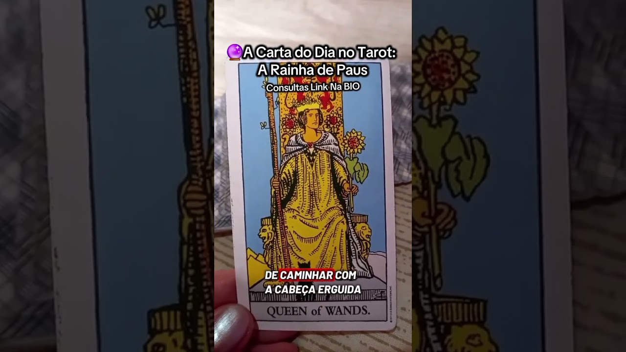 Read more about the article Carta do dia no Tarot – A Rainha de Paus